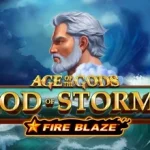 Age Of The Gods God Of Storm fire blaze